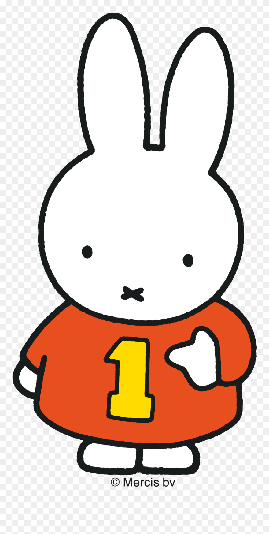 Happy Miffy Clipart