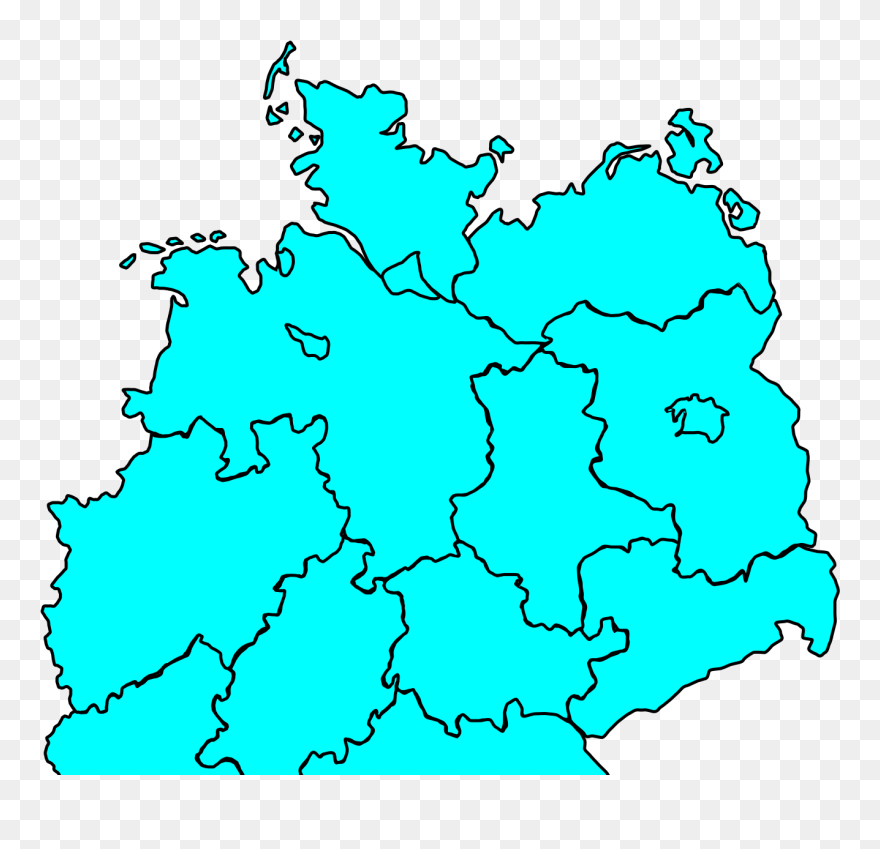 Map Germany Clipart