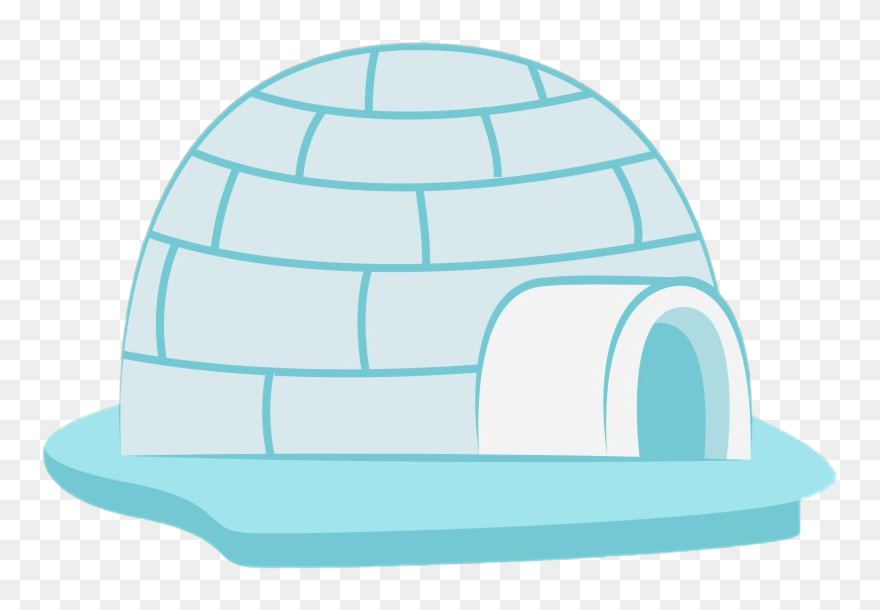 Snow House - Igloo Png Clipart