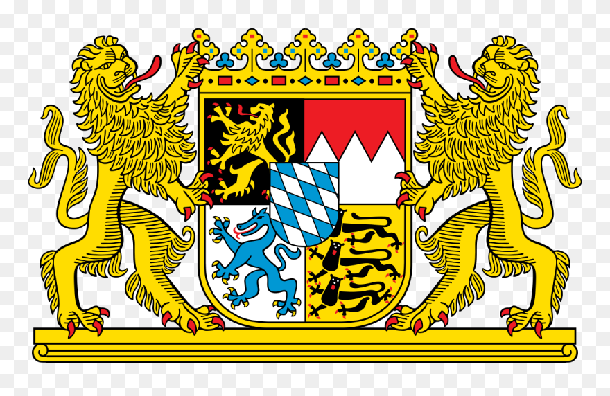 Munich, Germany - Bavaria Coat Of Arms Clipart