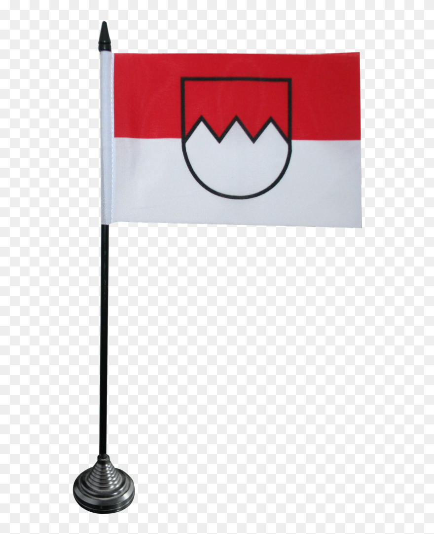 Germany Franconia Table Flag - Sign Clipart