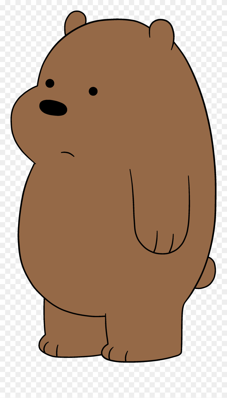 Grizzly Bear Baby Grizzly Giant Panda Cartoon Network - Grizzly Bear We Bare Bears Clipart