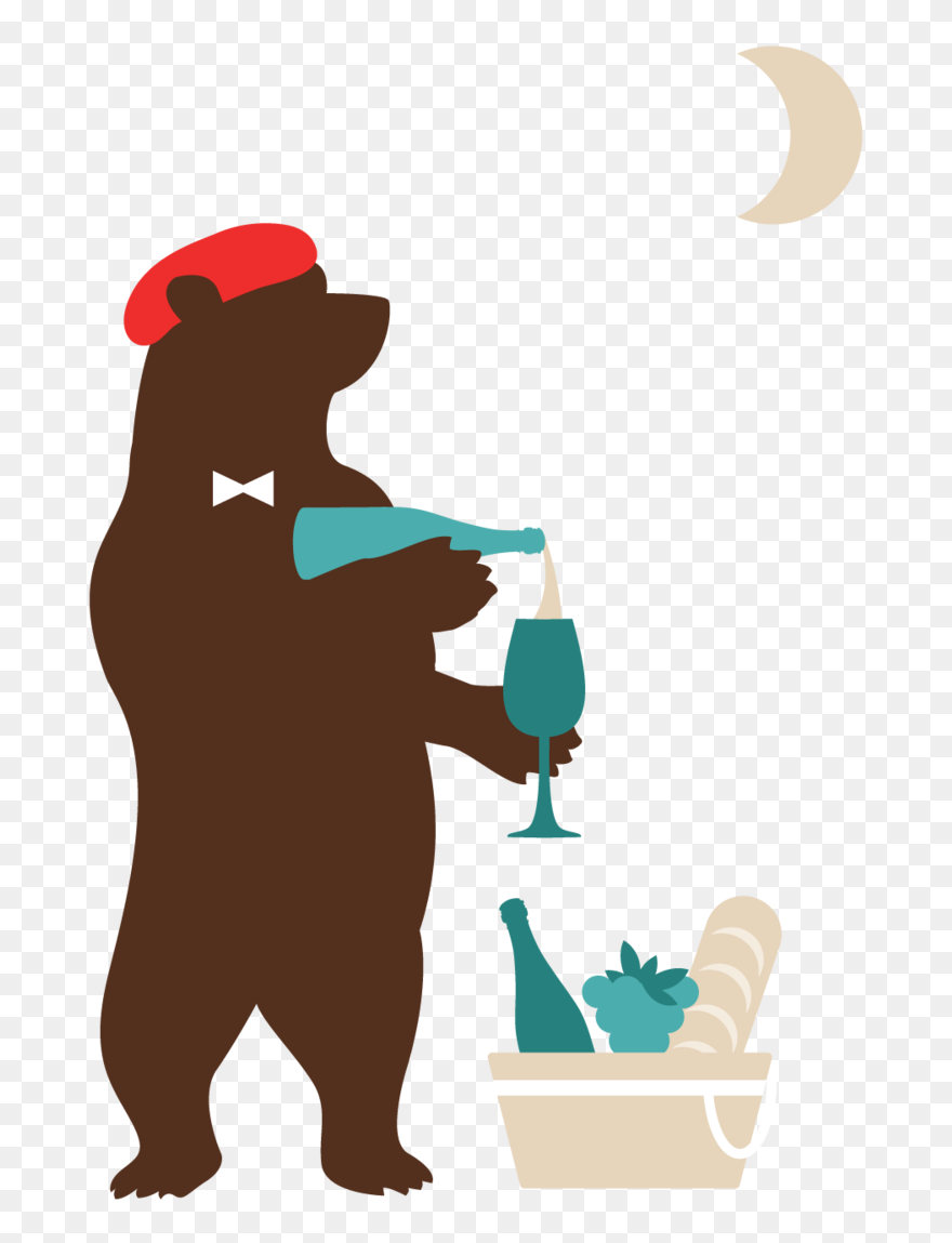 Bears-wine Clipart