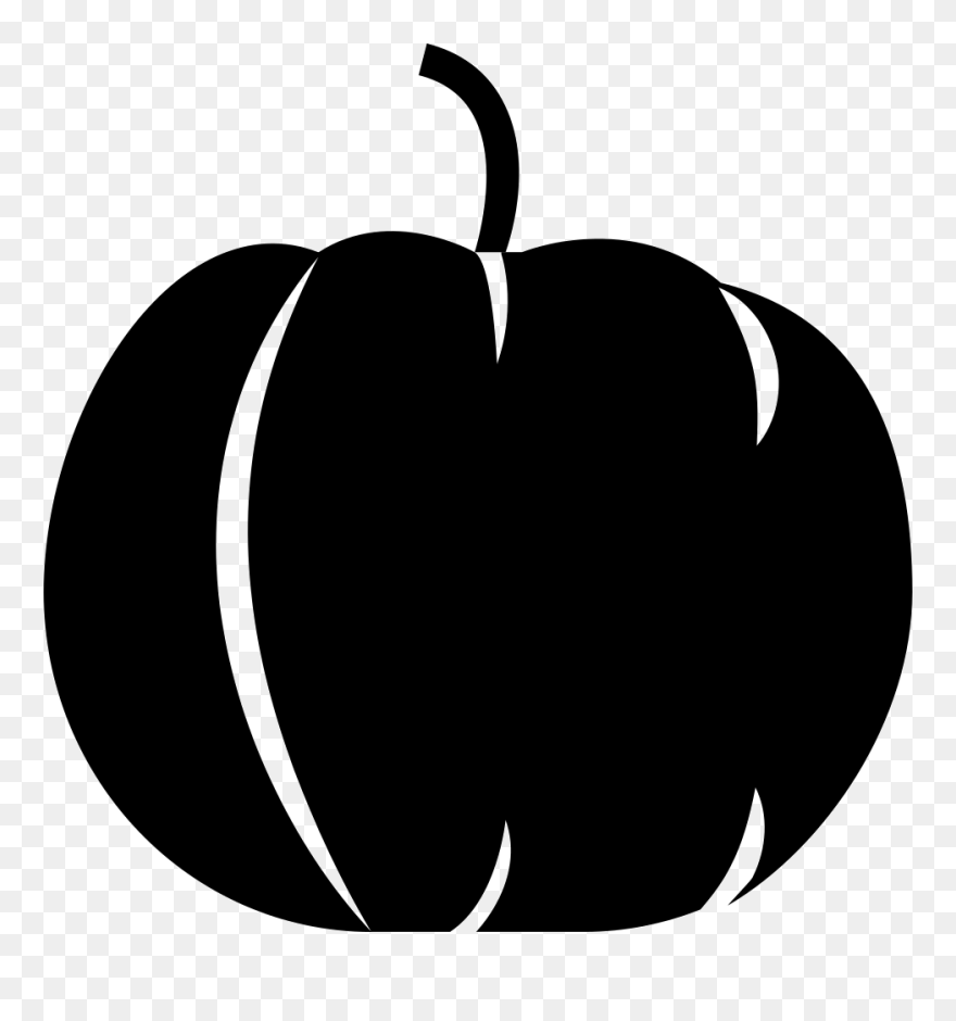 Clip Art Tomato Vector Graphics Pumpkin Silhouette - Apple - Png Download