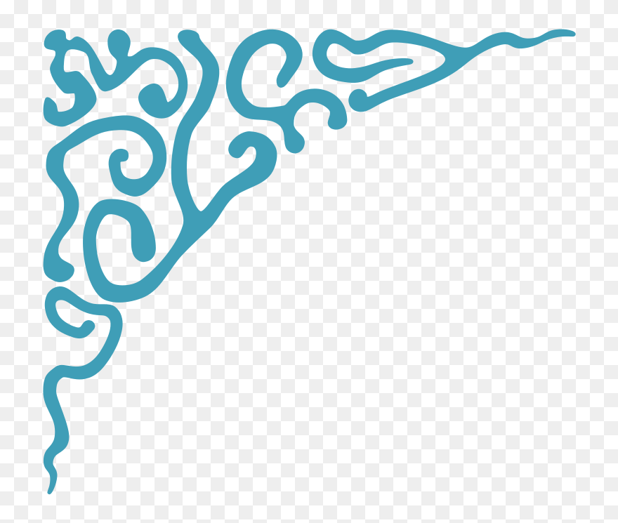 Ornament Blue Png Clipart