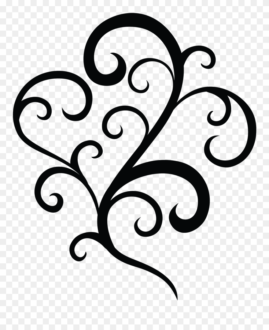 Photography Floral Design - Swirl Pattern Png Clipart