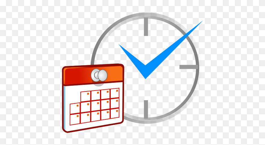 File - Schedule Clock - Svg - Schedule Png Clipart