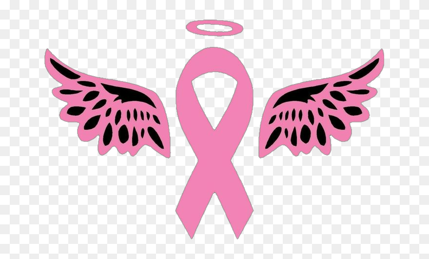#pink #pinkribbon #breastcancer #ribbon - Emblem Clipart