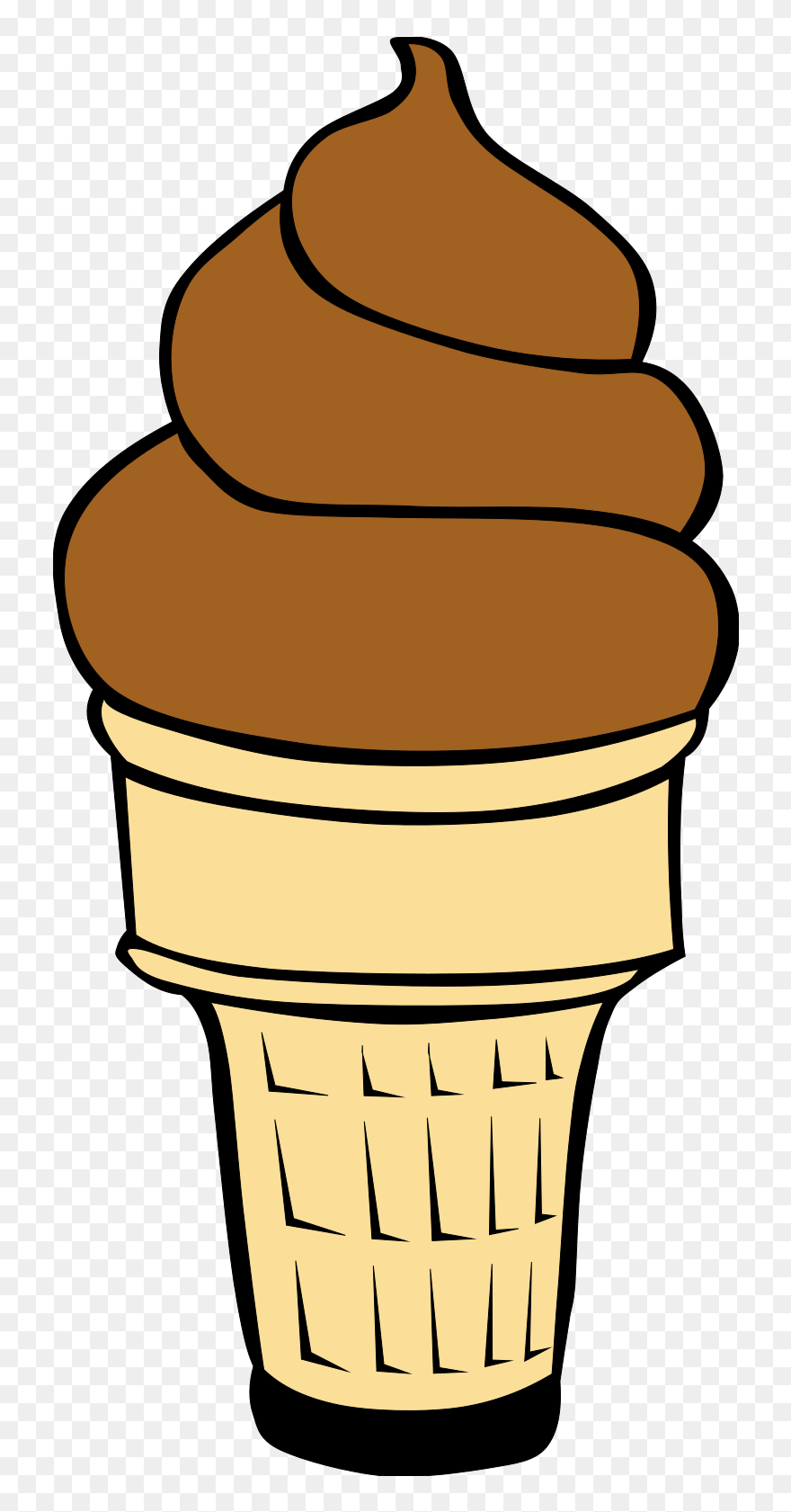 Chocolate Ice Cream Clipart - Png Download