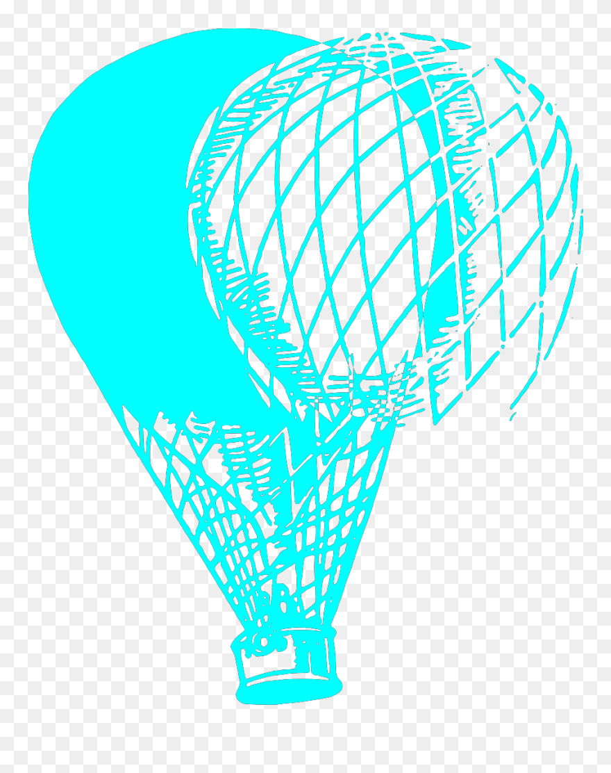 Old Hot Air Balloon Clipart