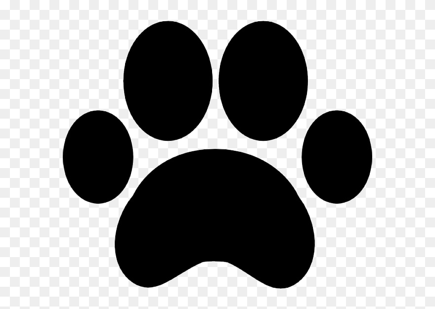 Dog Paw Pet Sticker - Dog Paw Png Clipart