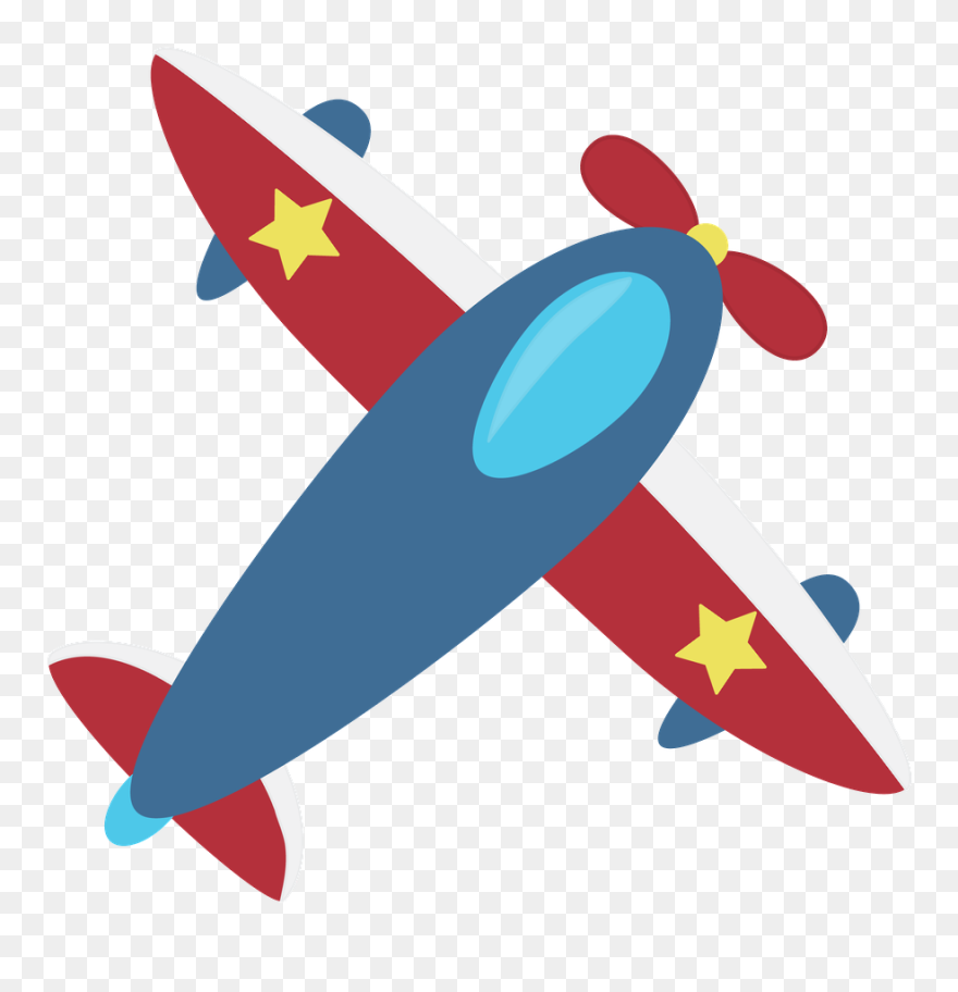 Airplane Birthday Clipart - Png Download
