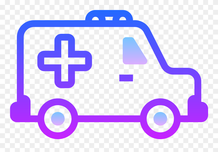 Free Ambulance Icon Png - Er Nurse Clip Art Transparent Png