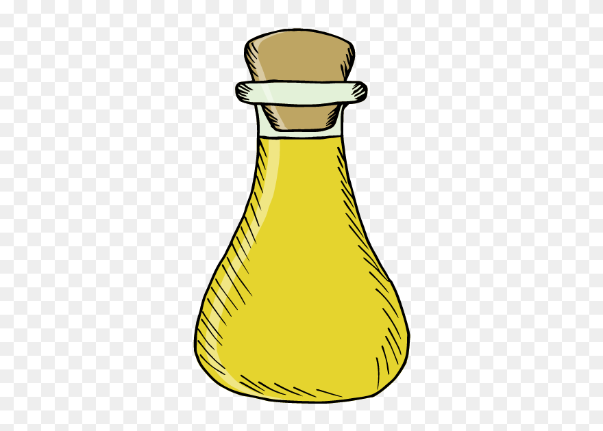 Black And White Oil - Illustration Clipart