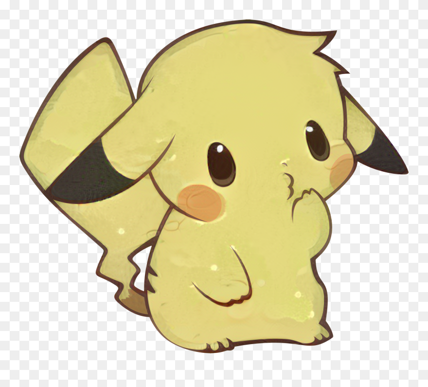 Pikachu Clipart Kawaii - Pikachu Kawaii - Png Download