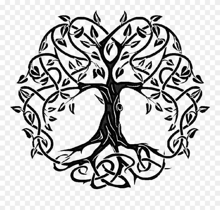 Tree Of Life Cut Out Template Clipart