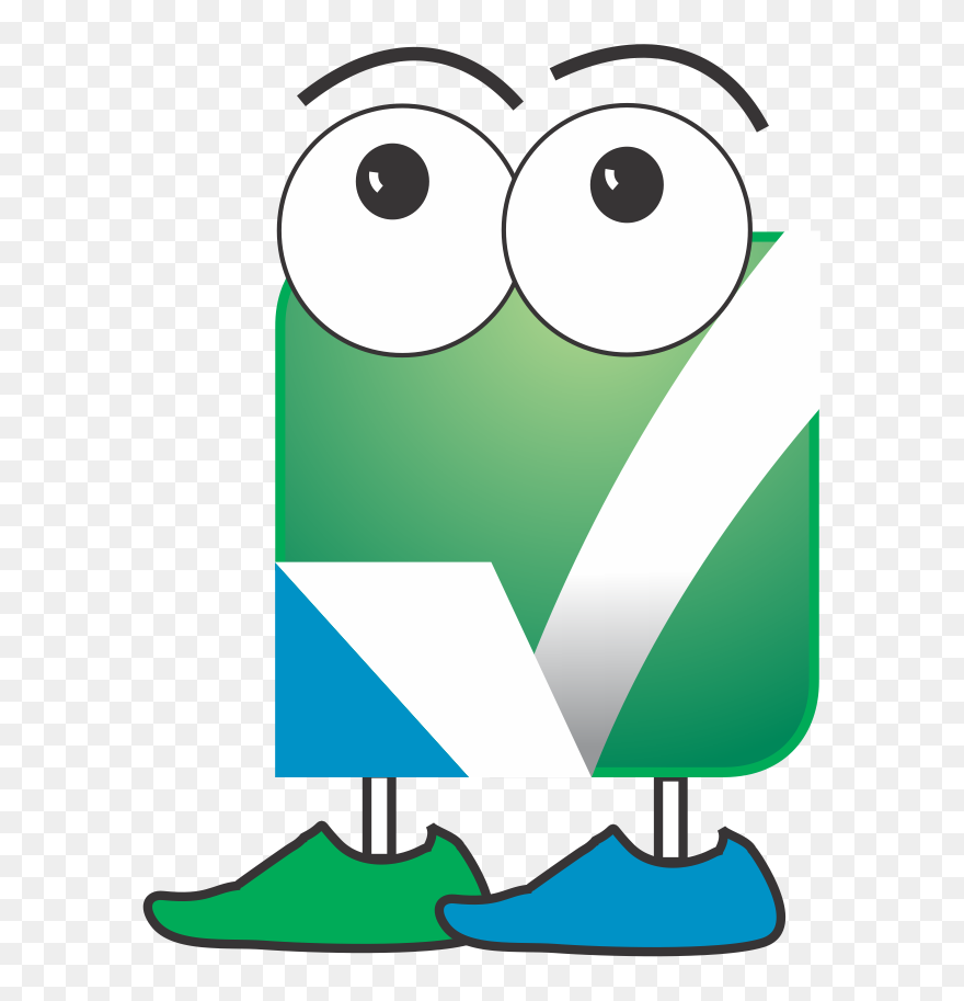About Our Company - Check Mark With Eyes Clipart