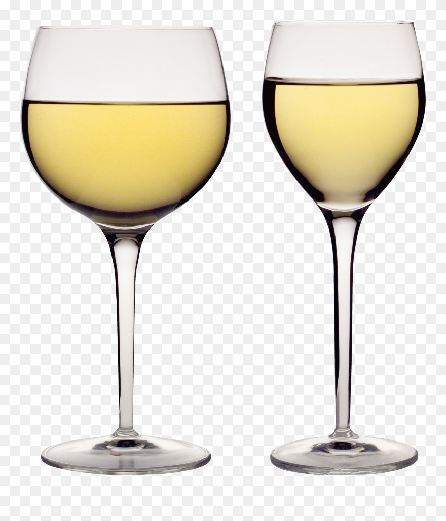 White Wine Champagne Wine Glass Cocktail - Transparent Background Png Pics Wine Glasses Clipart