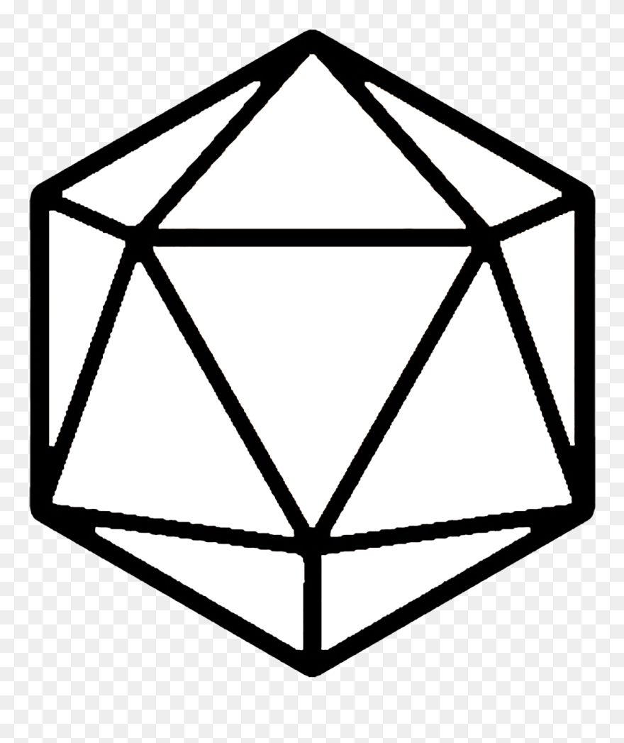 20 Sided Dice Png, Picture - Transparent 20 Sided Dice Clipart