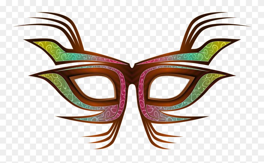 Masquerade Mask Cliparts - Mask Theme Party Png Transparent Png