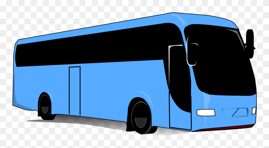 Coach Clipart Bus Indian - Tour Bus Clip Art - Png Download