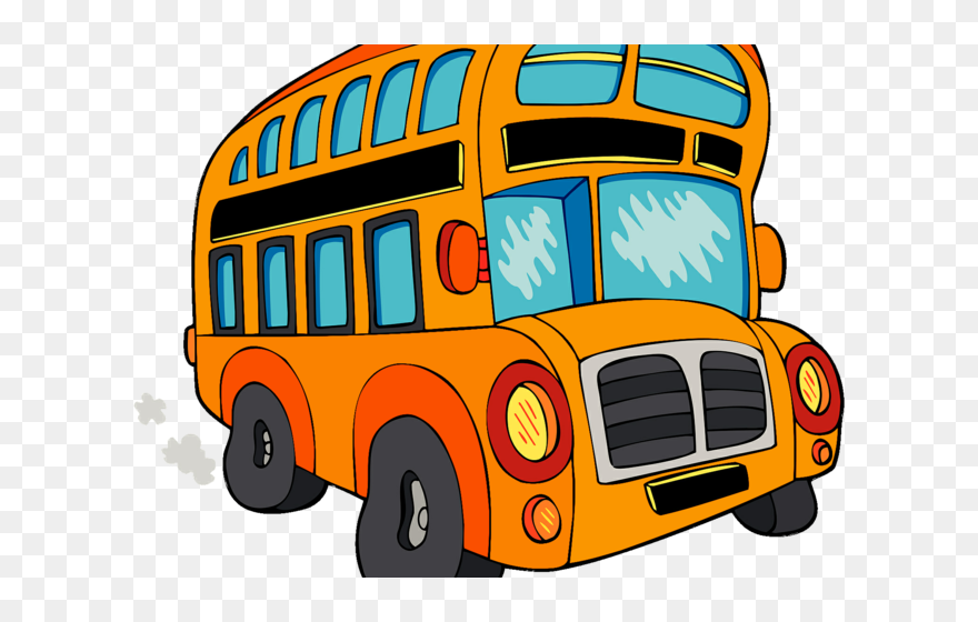 Funny Bus Clipart Jpg Freeuse Stock Funny Bus Clipart - Clipart Bus Png Transparent Png