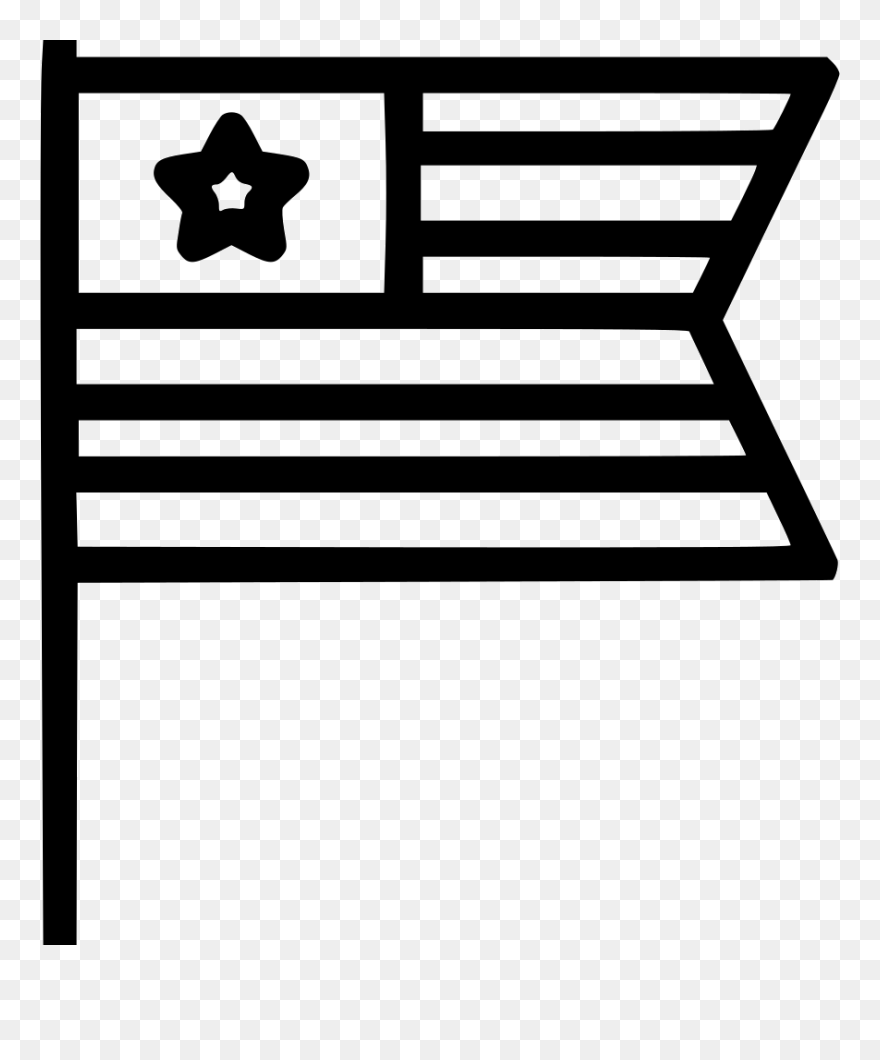 Flag Pole Country Clipart