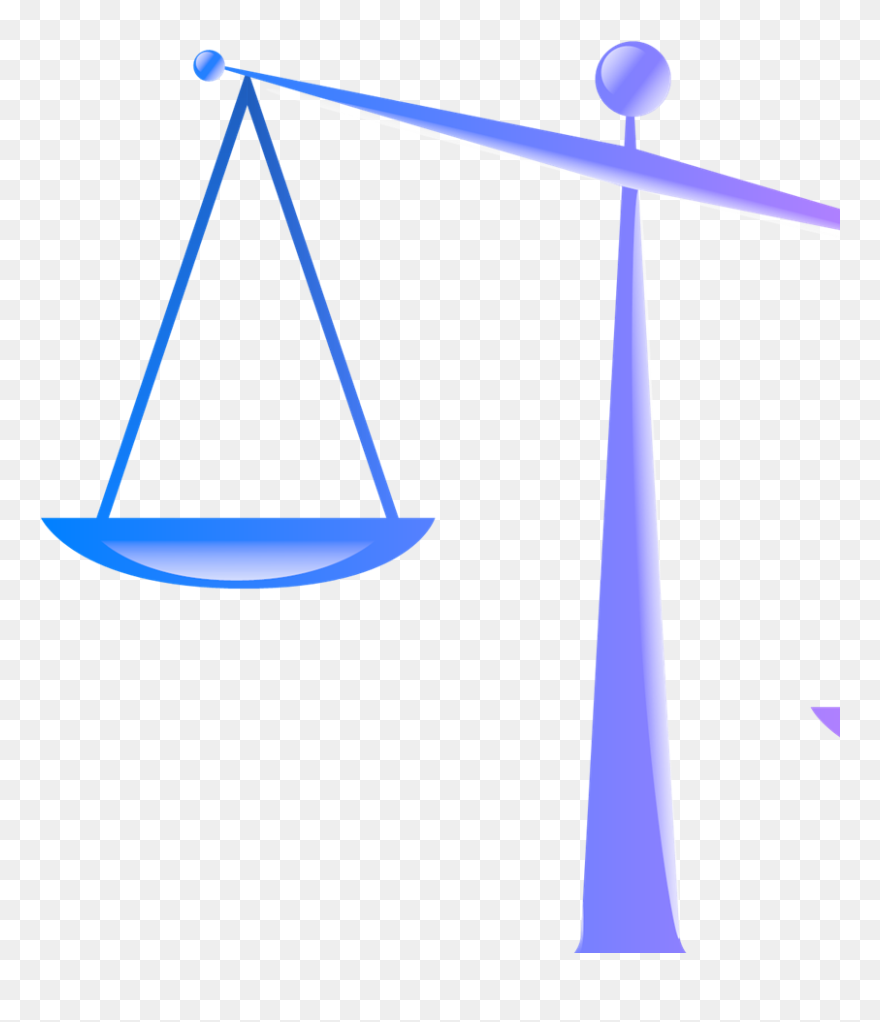 Scale Of Justice Cartoon Clipart
