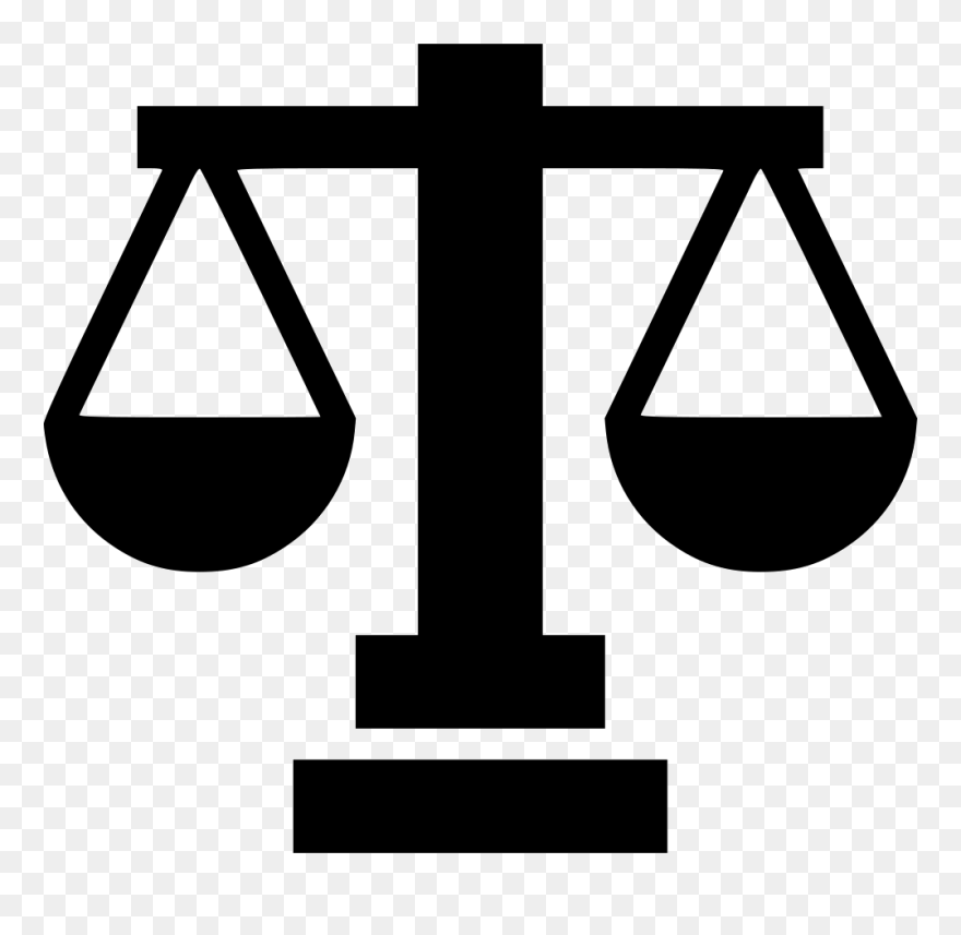 Scales Of Justice - Justice Icon Png Clipart