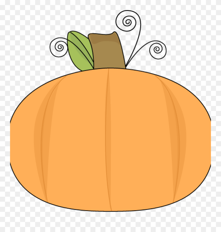Pumpkin Clipart Free Wave Clipart Hatenylo - Cute Clip Art Pumpkin - Png Download