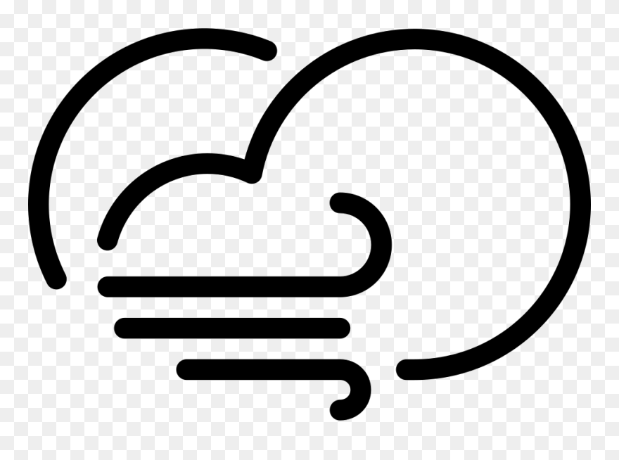 Partly Windy Clipart