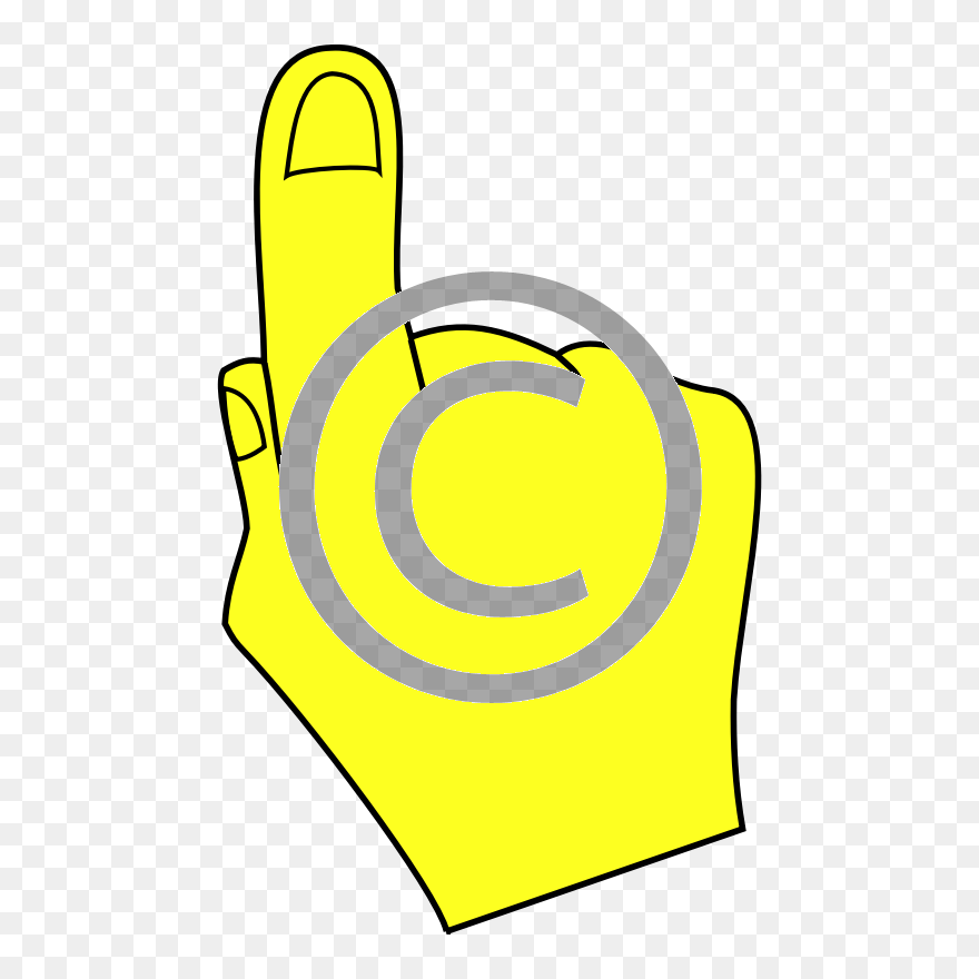 Pointing Hand Clip Art - Png Download