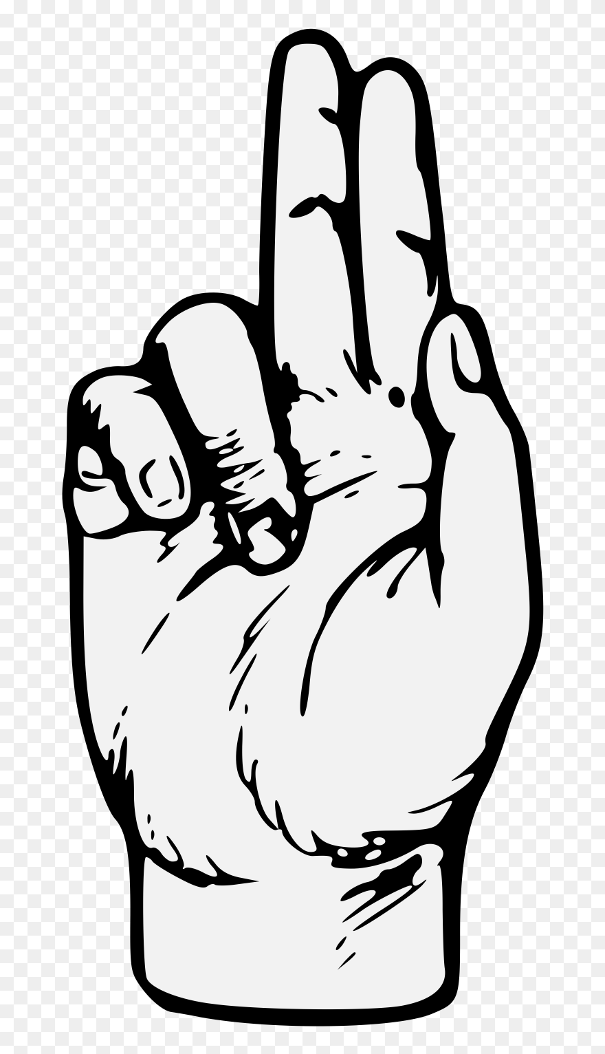Benediction Hand Gesture Clip Art , Png Download - Hand In Benediction Svg Transparent Png