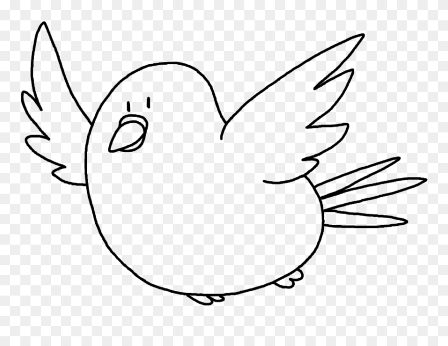 Transparent Owl Flying Png - Flying Pic Of Bird Cartoon Clipart