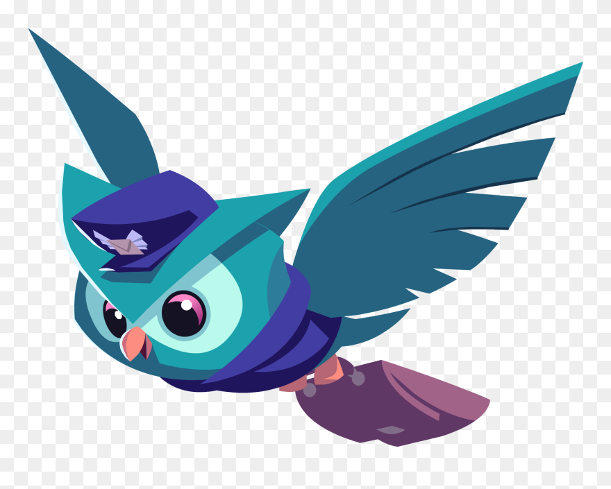 Animal Jam Wiki - Animal Jam Owls Flying Clipart