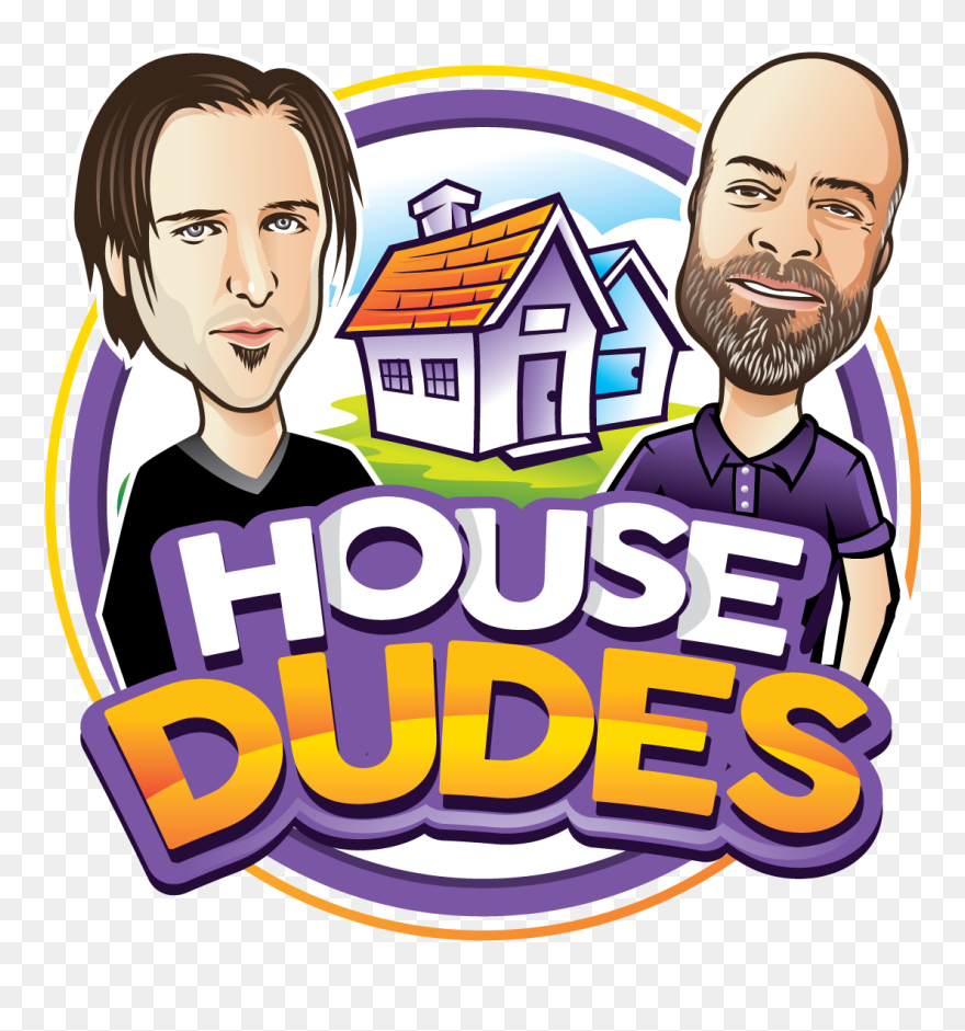 House Dudes Logo - Cartoon Clipart