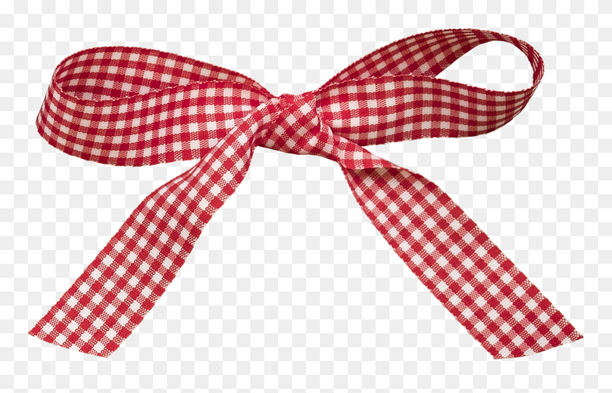 Transparent Black Ribbon Bow Clipart - Country Christmas Bow Clipart - Png Download