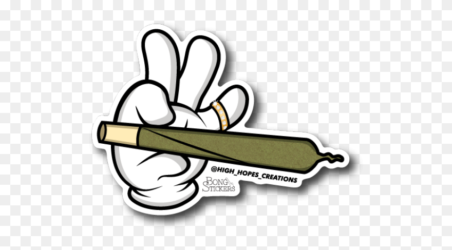 Drawn Weed Blunt - Blunt Clipart - Png Download