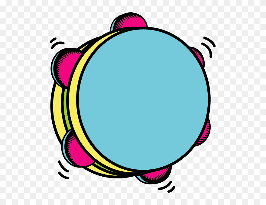 Tambourine Circle Clipart (5603239) PinClipart