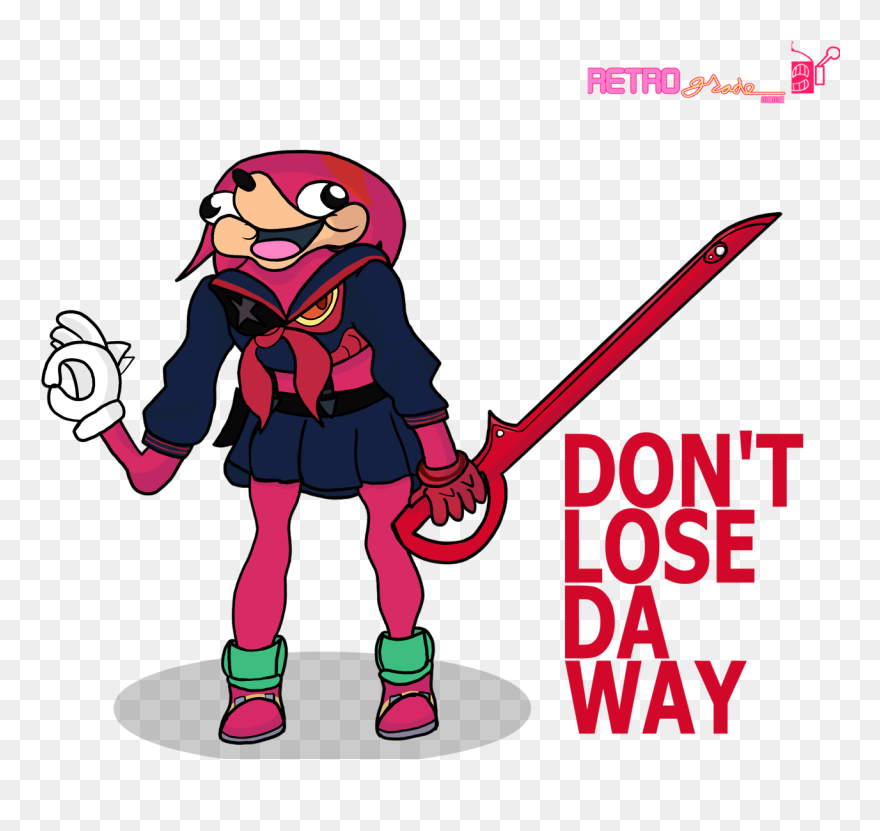 Meme Knuckles Da Way , Png Download - Portable Network Graphics Clipart