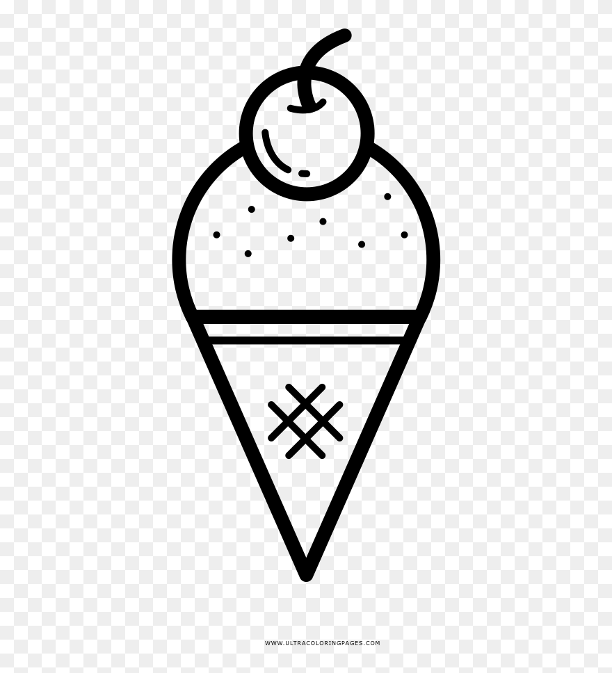 Transparent Ice Cream Cones Clipart - Dibujos Para Dibujar Faciles - Png Download