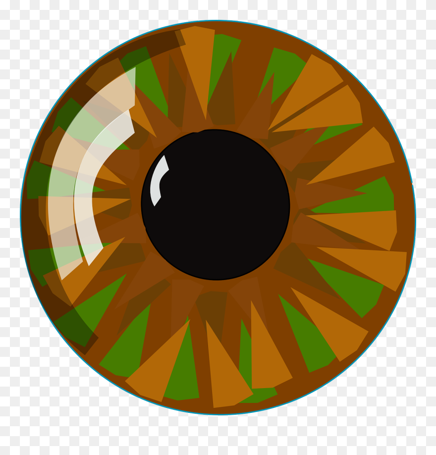 Transparent Eye Clip Art - Hazel Eye Clipart - Png Download