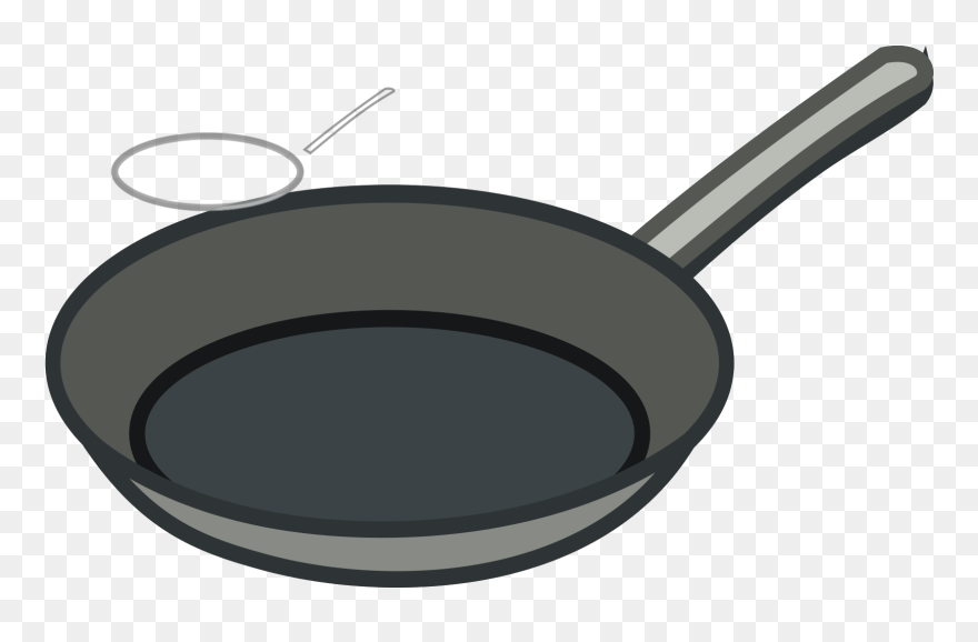 Clip Art Frying Pan - Png Download