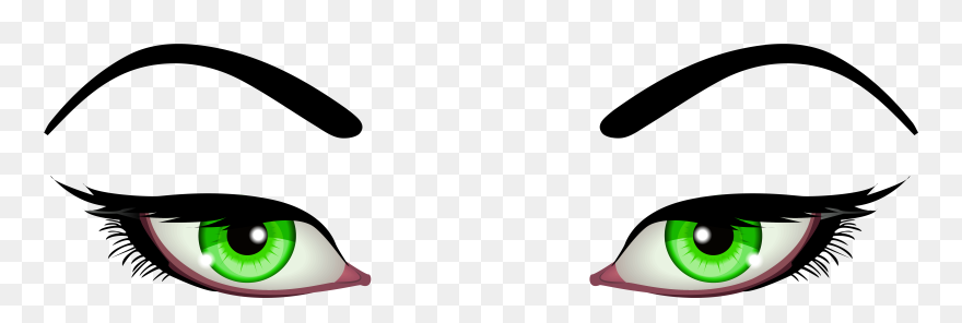 Female Eyes Green Png Clip Art "src="data - Cartoon Girls Eyes Png Transparent Png