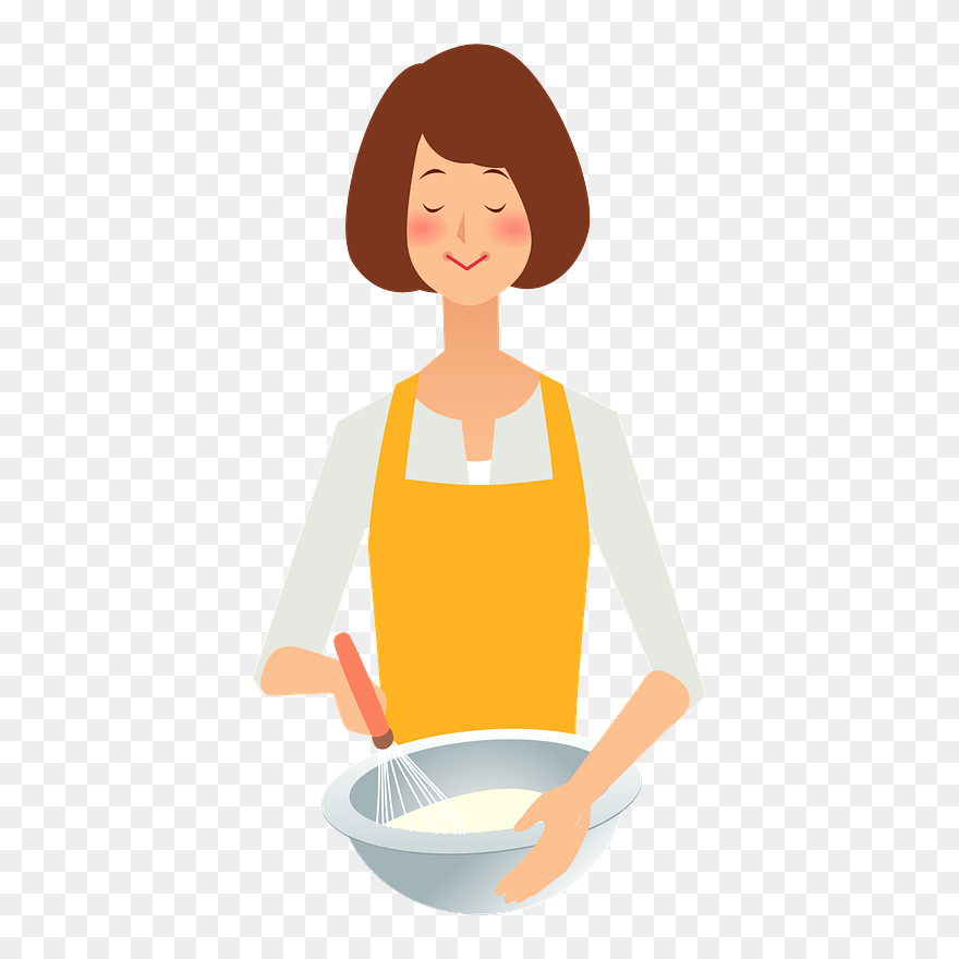 Woman Cooking Clipart - Cooking - Png Download