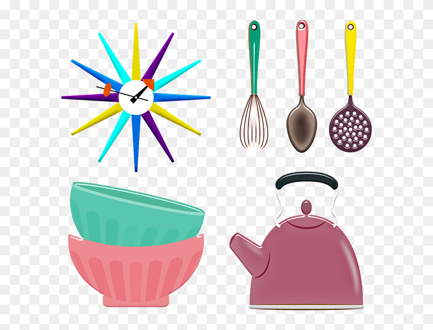 Imagem De Utensílios De Cozinha Clipart