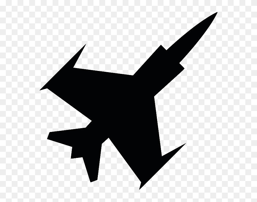 Titanium Rings And Bands - Fighter Jet Vector Clipart