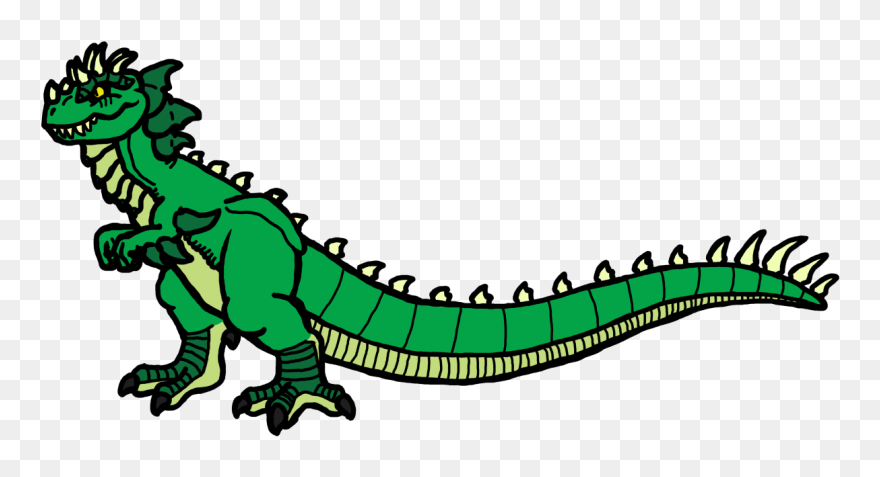 Crocodile Clipart Atomic Theory - Illustration - Png Download
