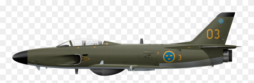 Jet Fighter Side View Clipart , Png Download - Side View Of Fighter Jet Transparent Png