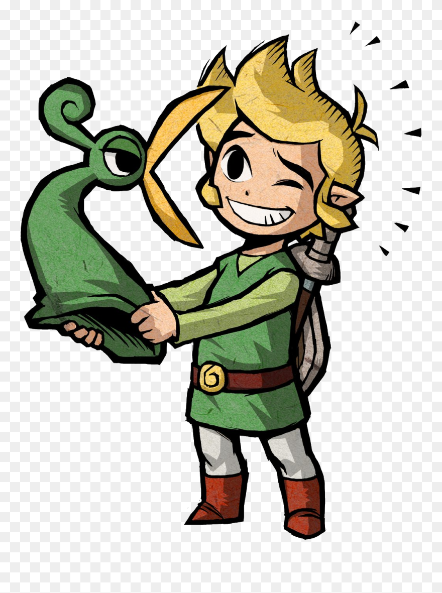 Walkthrough The Legend Of - Legend Of Zelda The Minish Clipart